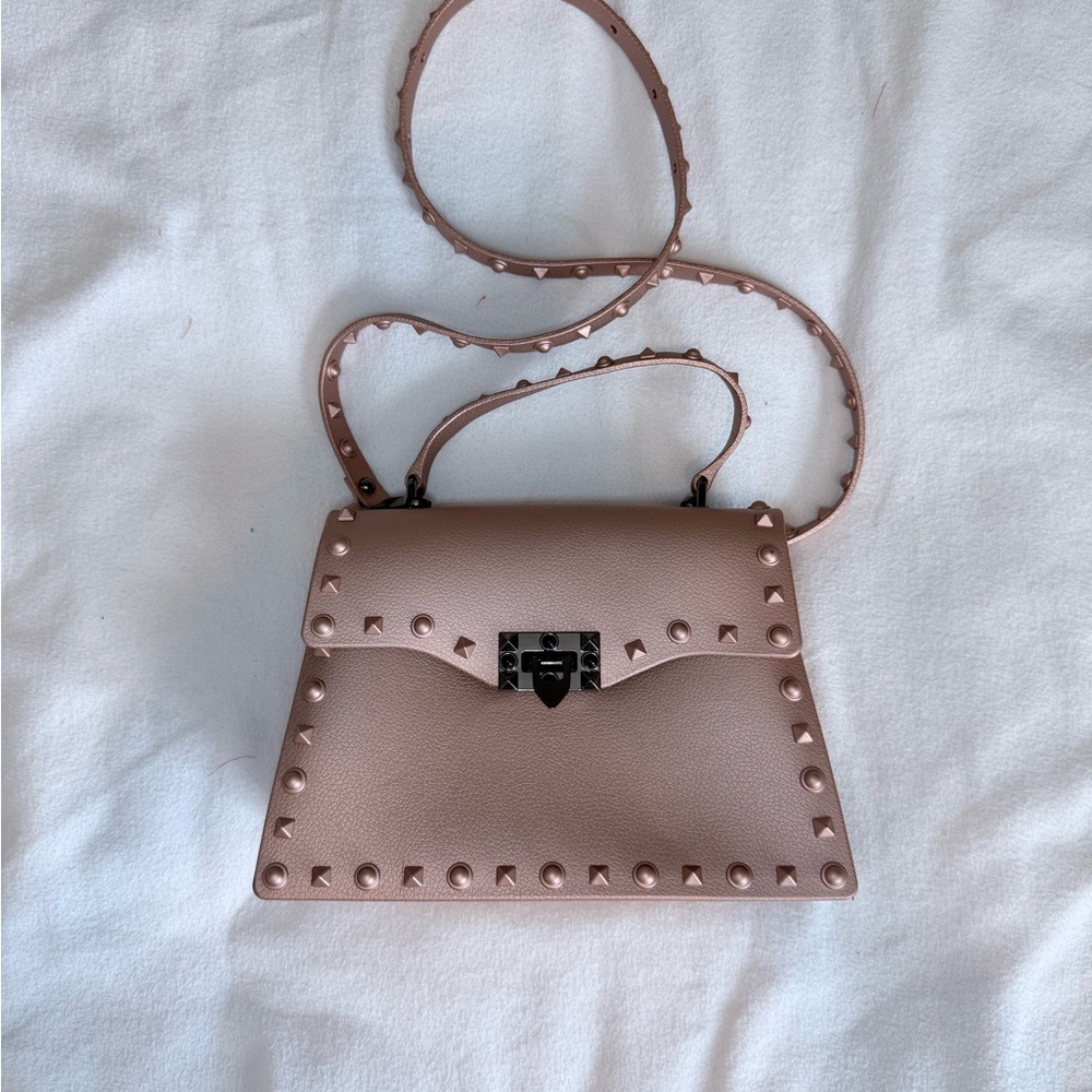 Studded Pink Handbag